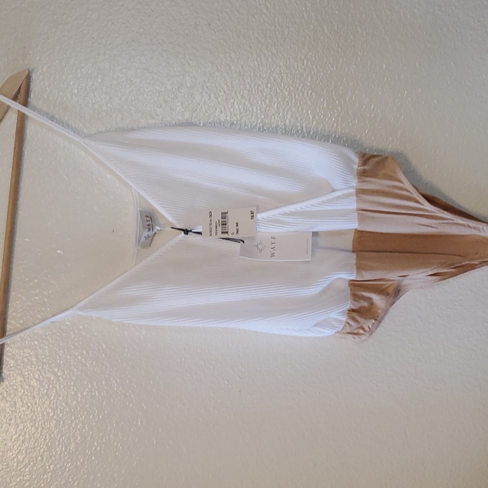 WAYF white bodysuit